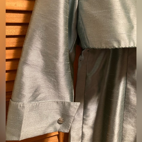 EXSCAPE Blue Maxi Dress Suit - Picture 12 of 16